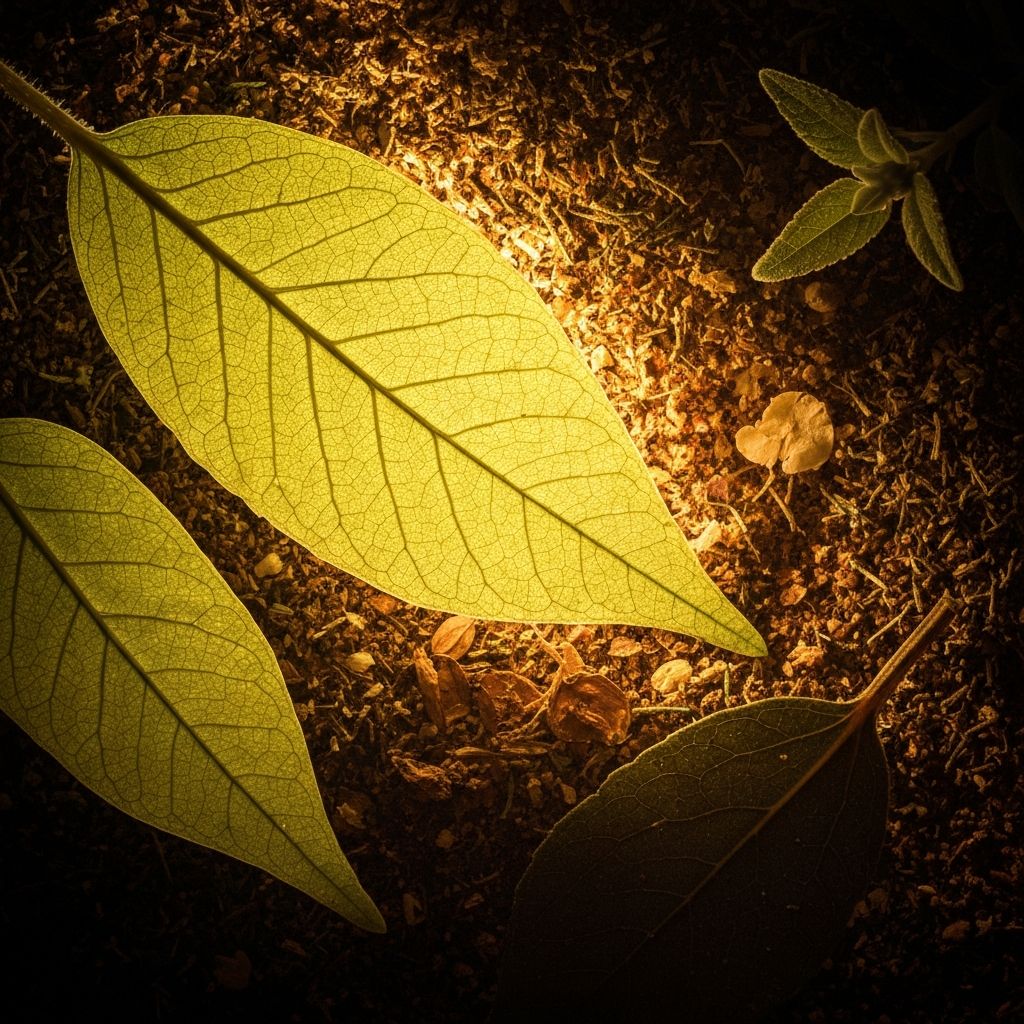 Makrofotografie von Pflanzenelementen und botanischen Details